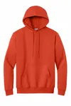 Port &amp; Company Essential Fleece Pullover Sweatshirt mit Kapuze. PC90H Orange