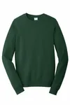 Port &amp; Company Fan-Favorit Fleece-Sweatshirt mit Rundhalsausschnitt. PC850 Waldgrün