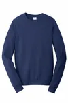 Port &amp; Company Fan-Favorit Fleece-Sweatshirt mit Rundhalsausschnitt. PC850 Mannschaft Marine
