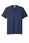 Port &amp; Company Maglietta in misto fan favorite. PC455 Squadra Navy Heather