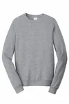Port &amp; Company Fan-Favorit Fleece-Sweatshirt mit Rundhalsausschnitt. PC850 Sportliches Heidekraut