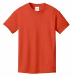 Port &amp; Company - T-shirt giovanile in cotone Core. PC54Y Arancione