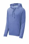 Sport-Tek PosiCharge Tri-Blend Wicking Fleece Hooded Pullover. ST296 True Royal Heather