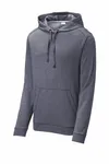Sport-Tek PosiCharge Tri-Blend Wicking Fleece Hooded Pullover. ST296 True Navy Heather