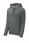 Sport-Tek PosiCharge Tri-Blend Wicking Fleece Hooded Pullover. ST296 Dark Grey Heather