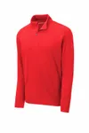 Sport-Tek Lightweight French Terry 1/4-Zip Pullover. ST273 True Red