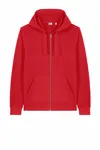 Stanley/Stella Unisex Mixer Felpa con cappuccio a zip intera SXU011 ROSSO