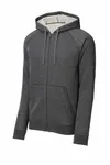 Sport-Tek Drive Fleece Hooded Full-Zip STF201 Graphite Heather