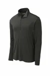 Sport-Tek Endeavor 1/2-Zip Pullover. ST469 Noir chiné