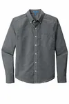 Port Authority Untucked Fit SuperPro Oxford S651 SCHWARZ