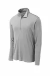 Sport-Tek Endeavor 1/2-Zip Pullover. ST469 Gris clair chiné