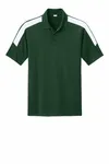 Sport-Tek Competitor United Polo ST104 Forest Green/ White