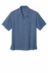 Port Authority Easy Care Camp Shirt. S535 Blue