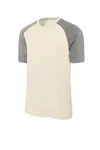 Sport-Tek Halftime Raglan Tee ST6040 Vintage Heather/ Ecru