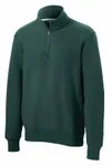 Sport-Tek Super Heavyweight 1/4-Zip Pullover Sweatshirt. ST283 Dark Green