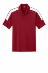 Sport-Tek Competitor United Polo ST104 Deep Red/ White