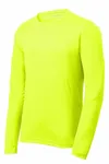 Sport-Tek PosiCharge RacerMesh Langarm-Tee. ST340LS Neongelb
