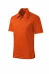 Polo texturé Sport-Tek PosiCharge Active. ST690 Orange foncé