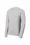 Sport-Tek PosiCharge RacerMesh Langarm-Tee. ST340LS SILBER