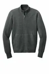 Port Authority Easy Care Full-Zip Sweater SW2901 Charcoal Heather