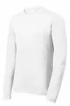 Sport-Tek PosiCharge RacerMesh Langarm-Tee. ST340LS WEISS