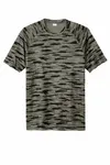 Sport-Tek Drift Camo Tee ST375 SCHWARZ
