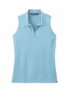 TravisMathew Coto Performance Polo ohne Ärmel für Damen TM1WX001 Brillantblau Heidekraut
