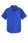 Port Authority Camicia a maniche corte SuperPro React Twill. W809 VERO REALE