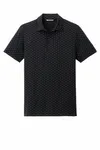 TravisMathew Polo Oceanside Geo TM1MY403 Noir/ Bleu Égée