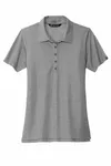 TravisMathew Women's Oceanside Heather Polo TM1WW002 Quiet Shade Grey Heather