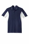 Sport-Tek Tall Side Blocked Micropique Sport-Wick Polo. TST655 True Navy/ White