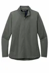 TravisMathew Women's Coveside Full-Zip TM1LD001 Dark Grey Heather