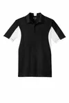 Sport-Tek Tall Side Blocked Micropique Sport-Wick Polo. TST655 Black/ White