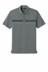 TravisMathew Glenview Stripe Polo TMA41462 Quiet Shade Grey