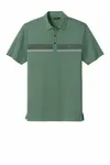 TravisMathew Glenview Stripe Polo TMA41462 Laurel Green