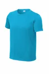Sport-Tek Youth PosiCharge Re-Compete Tee YST720 Atomic Blue