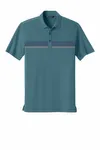 TravisMathew Glenview Stripe Polo TMA41462 Stellar Blue