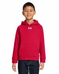 Felpa con cappuccio Rival Fleece Youth ROSSO