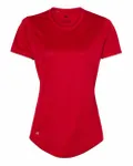 T-shirt sport pour femmes Rouge électrique