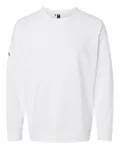 Sweatshirt molletonné à col roulé BLANC