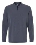 Henley Long Sleeve T-Shirt Collegiate Navy Melange