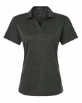 Polo Performance Mélange pour femmes MELANGE NOIR