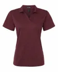 Polo Performance Mélange pour femmes Mélange marron