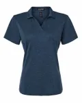 Polo Performance Mélange pour femmes NAVY MELANGE