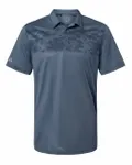 Camo Chest Print Polo Tech Ink