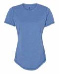 T-shirt sport pour femmes Royal collégial chiné