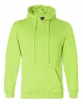USA-Made Hooded Sweatshirt Lime Green