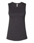 Débardeur en jersey pour femmes Gris foncé chiné