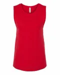 Débardeur en jersey pour femmes ROUGE