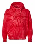 Cyclone Tie-Dyed Sweatshirt à capuche ROUGE